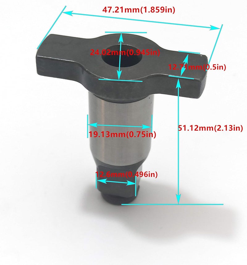 palart 1/2'' N415875 بديل يناسب 18V 20V MAX XR ديوالت بلاك آند ديكر مجموعة أنف التأثير DCF899HB النوع 1-3، DCF899HP النوع 1-3. (غير مناسب للنوع 4) - Image 3