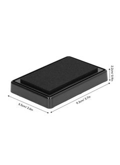 TOPINCN Baby Footprint Ink Pad Ink Pad For Baby Footprint Safe Baby Handprint Ink Pad With Paper Paw Print Pad Create Impressive Keepsake Stamp Baby Shower Registry Gift(Black Ink)  - Image 4