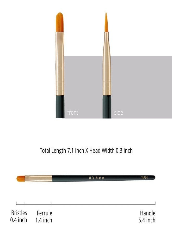 SOO ADOR [SOO ADOR] okhee Lip Brush YIP01 - Perfect for Precise Lipstick Application and Seamless Blending | Created by K-Pop Makeup Artist Seo Ok | Makeup Brush Lip Brush - Image 5