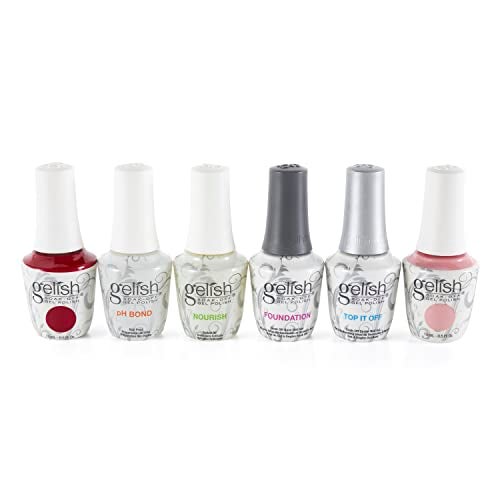 Harmony Gelish Gelish Pro Kit Salon Professional Gel LED Lamp Soak Off Nail Polish Set, 15 mL - Image 3