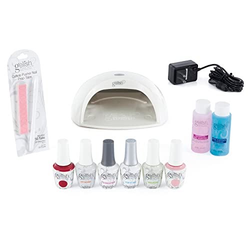 Harmony Gelish Gelish Pro Kit Salon Professional Gel LED Lamp Soak Off Nail Polish Set, 15 mL - Image 1