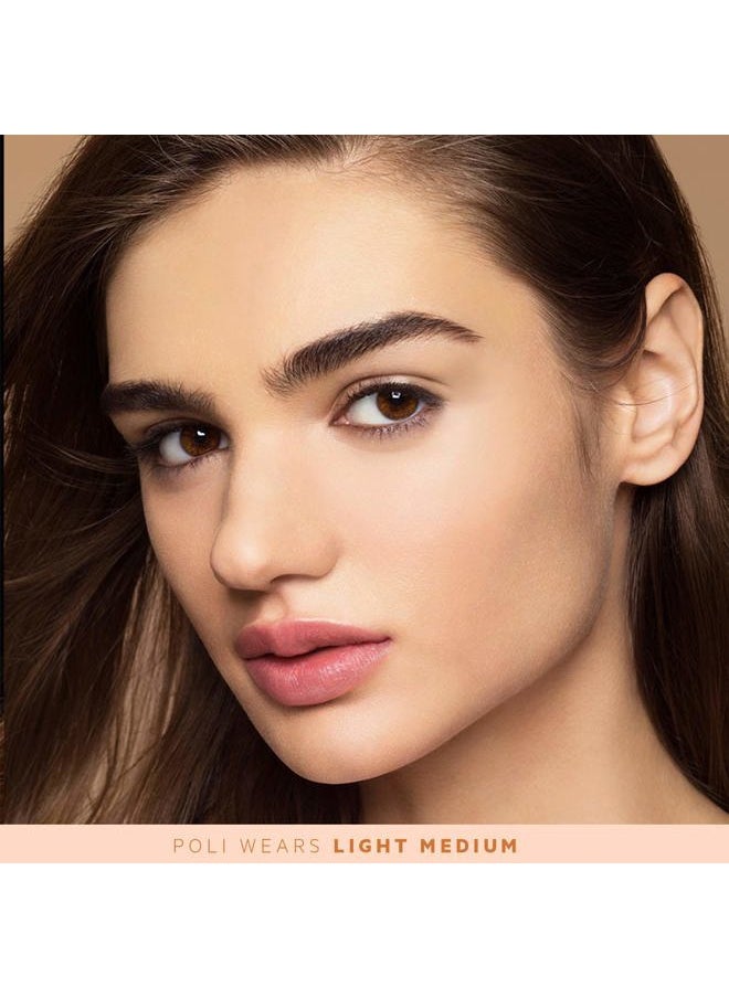 Flower Beauty - By Drew Barrymore Light Illusion Full Coverage Concealer - Diffuse Dark Under Eye Circles + Blurs Blemishes - Weightless Formula + Crease Proof Makeup (Medium Honey) - Image 1