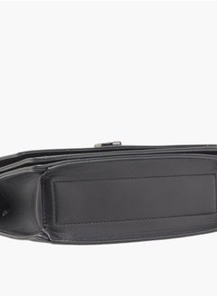 Le Confort Women Monogram Detail Crossbody Bag with Detachable Strap and Magnetic Closure Ramadan Collection  - Image 5