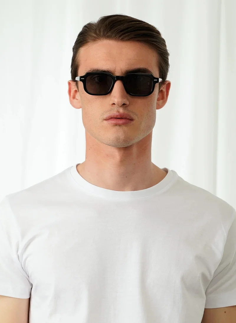 Explicit Poets Explicit Poets Unisex EDDIE Black - Gray Stylish Sunglasses, 48EP5