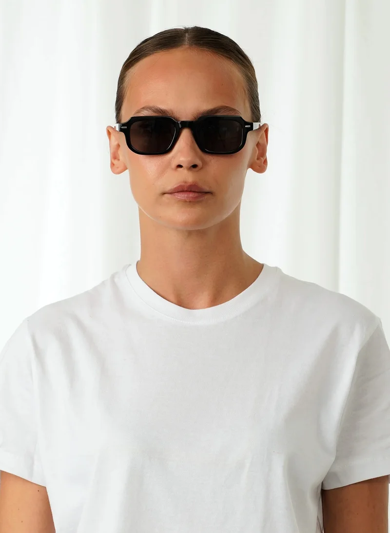 Explicit Poets Explicit Poets Unisex EDDIE Black - Gray Stylish Sunglasses, 48EP5