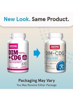 jarrow formulas Dim Plus Cdg Supports Estrogen Balance And Healthy Cell Replication 30 Capsules  - Image 2