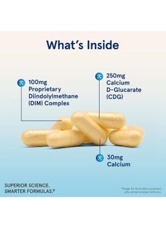 jarrow formulas Dim Plus Cdg Supports Estrogen Balance And Healthy Cell Replication 30 Capsules  - Image 3