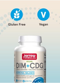 jarrow formulas Dim Plus Cdg Supports Estrogen Balance And Healthy Cell Replication 30 Capsules  - Image 5