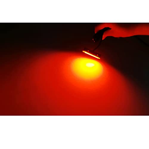 NBWDY 1Pcs 15 Red Leds Waterproof Motorcycle Led License Plate Light,Brake Stop Light,Tail Light,Trailer Light,Side Marker Light,Signal Warning Light for Motorcycle Scooter Bike ATV Car RV SUV - Image 5
