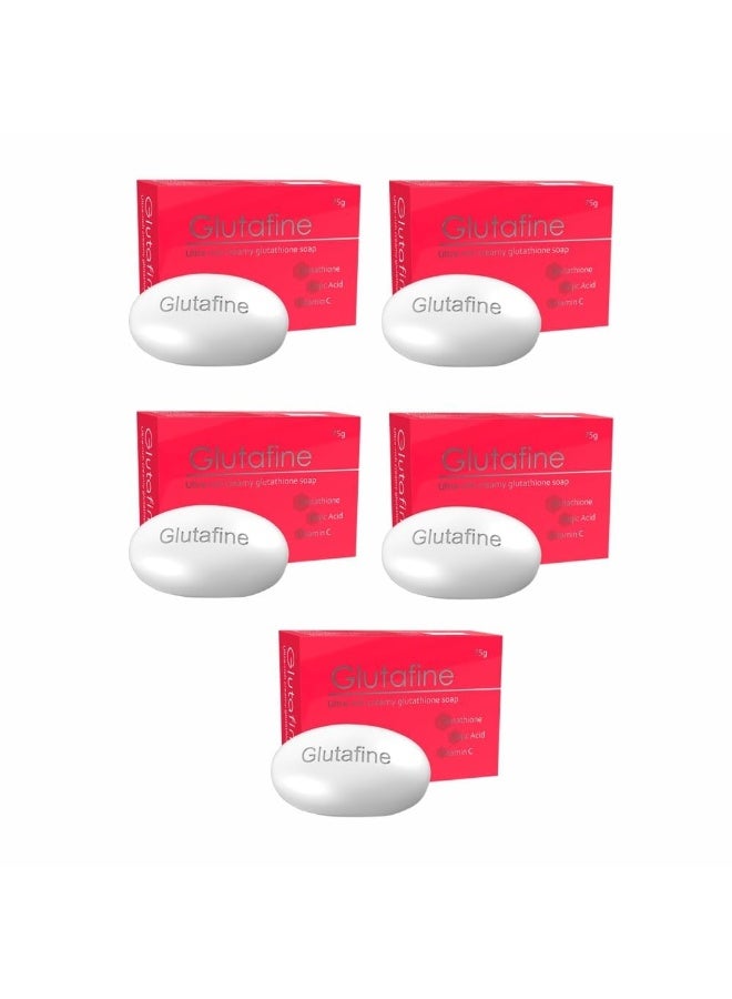 Ethiglo Glutafine Soap - 75gm - pack of 5 - Image 1
