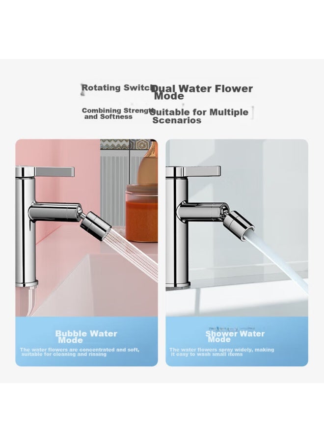 Jomoo Universal Water Outlet Healthy Basin Faucet, Bathroom Cold And Hot Water Tap, 32393-506/1b - Image 4