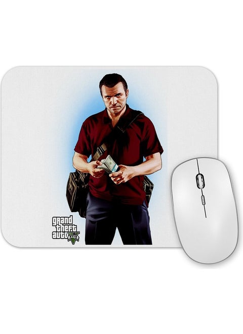 Print Shop Gta V Franklin Clinton E Chop Mouse Pad