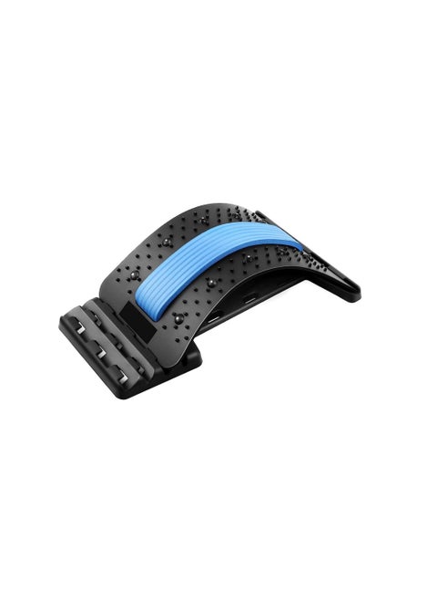 Back Stretcher Back Cracking Device, 4 Levels Back Cracker Board Chiro Board, Back Popper Back Stretcher for Lower and Upper Back Pain Relief, Adjustable Spine Board Lumbar Stretcher