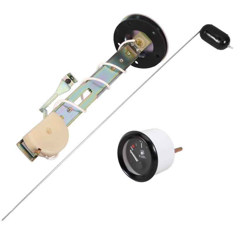Universal 12V LED Fuel Gauge High Brightness Auto Car Truck Fuel Level Indicator - Image 2