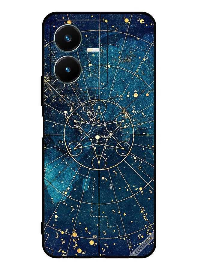 Covernex Protective Case Cover For Vivo Y22s Pattern Of Math Formulas - Image 1