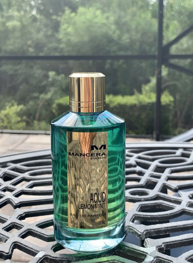 Mancera Aoud Lemon Mint EDP 120ml - Image 4