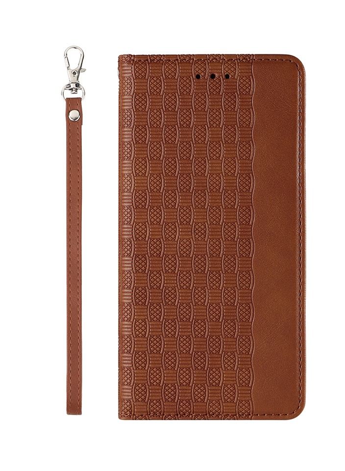 Loquat Suitable For iPhone Solid Color Flip Magnetic  Case - Image 2