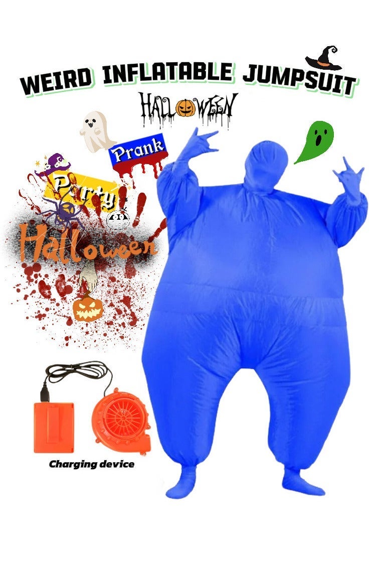 زي كامل الجسم قابل للنفخ. بدلة كبار مضحكة. هالوين / حفلة / مزحة يجب أن يكون - Image 1