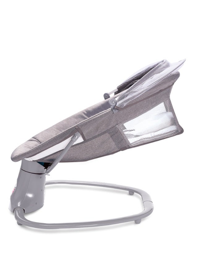 ماستيلا كرسي أطفال هزاز مع جهاز تحكم عن بعد من ماستيلا - 5 سرعات قابلة للتعديل، حتى 36 شهرً - Image 5