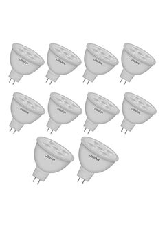 Osram 10-Piece GU5.3 6500k MR16 36 Degree Eco Spotlight Non Dimmable LED Bulb  - Image 1