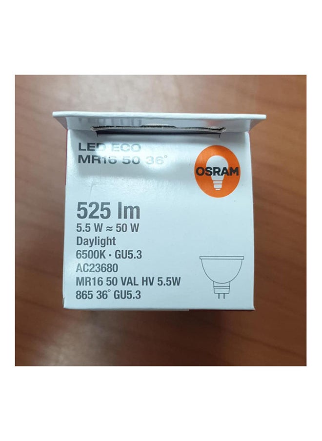 Osram 10-Piece GU5.3 6500k MR16 36 Degree Eco Spotlight Non Dimmable LED Bulb  - Image 3