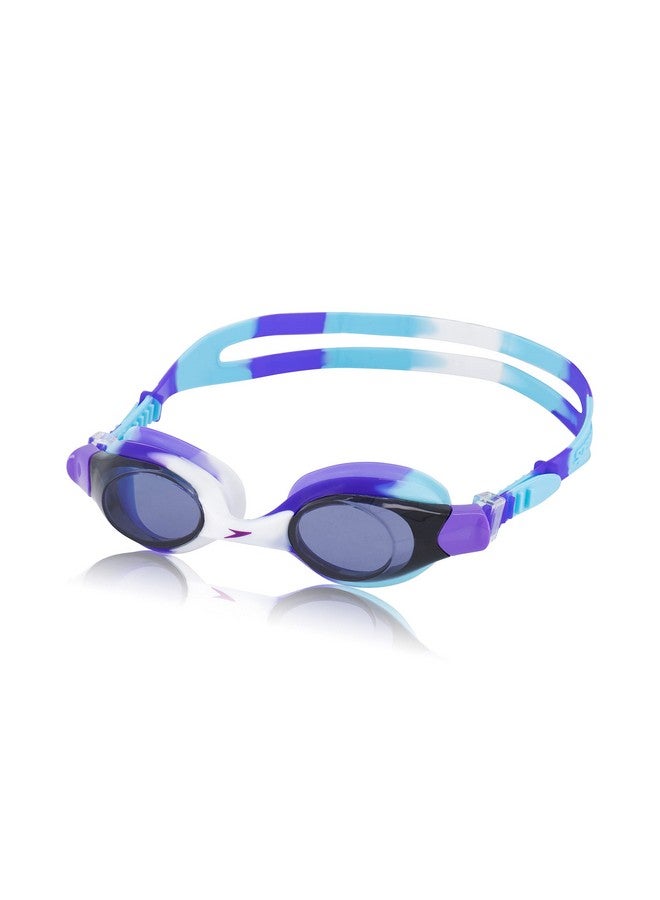 سبيدو نظارات سباحة سبيدو سكوجل للجنسين من سن 3 إلى 8 سنوات، أرجوانية، صبغات مائية، مقاس واحد - Image 1