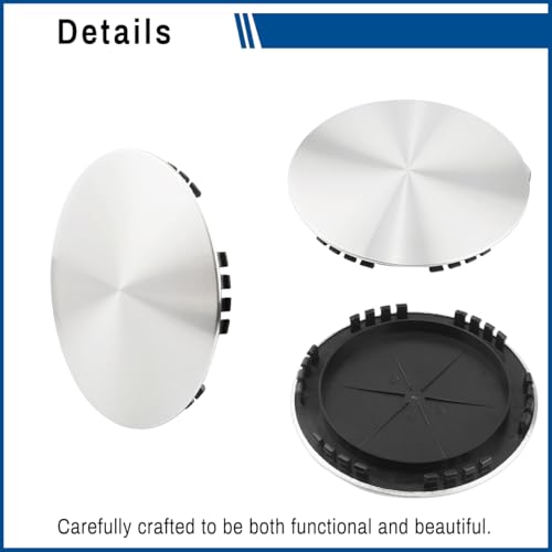 GTownWorks Wheel Center Caps for 16inch Suburban1500 Blazer Tahoe Express Sierra Yukon Jimmy Wheel Center Hubcaps Center Cover Replacement Outer:7.83in/Inner:7.24in - Image 5