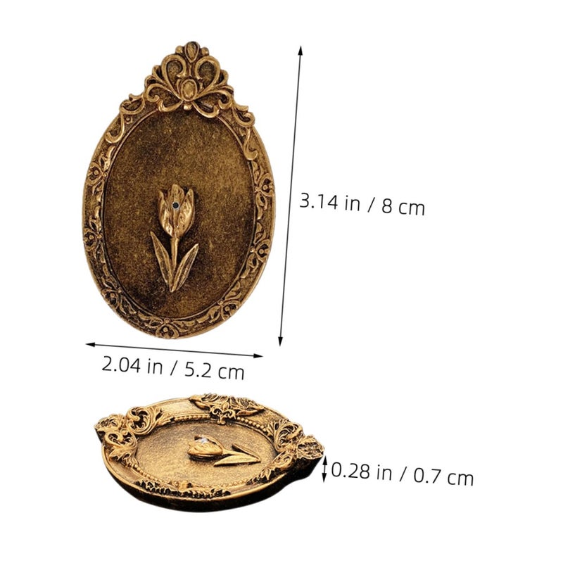 Vintage Resin Incense Holder Burner Tray For Sticks Retro Home Meditation Decor - Image 3