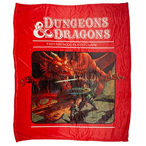 Bioworld D&D Classic Cover Throw Blanket - Image 1