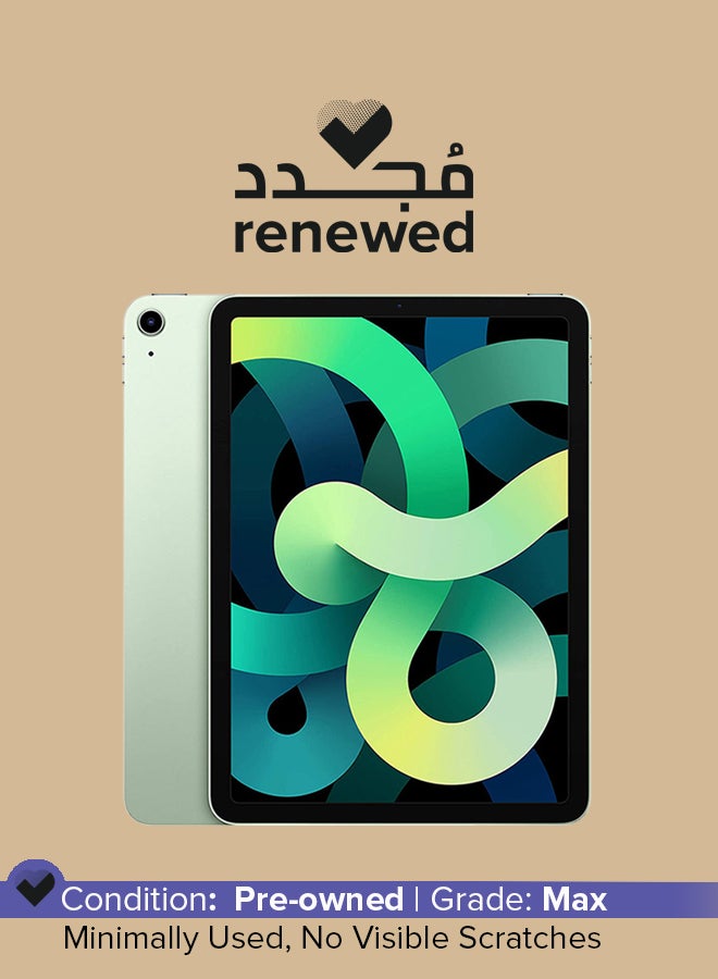 ابل  Renewed - iPad Air - 2020 (4th Gen) 10.9inch 256GB WiFi Green With Facetime - Image 1