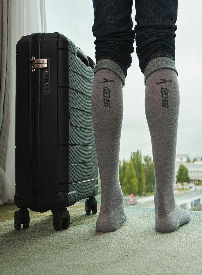 CEP Flight Compression Socks, Light Grey, Men, III - Image 2