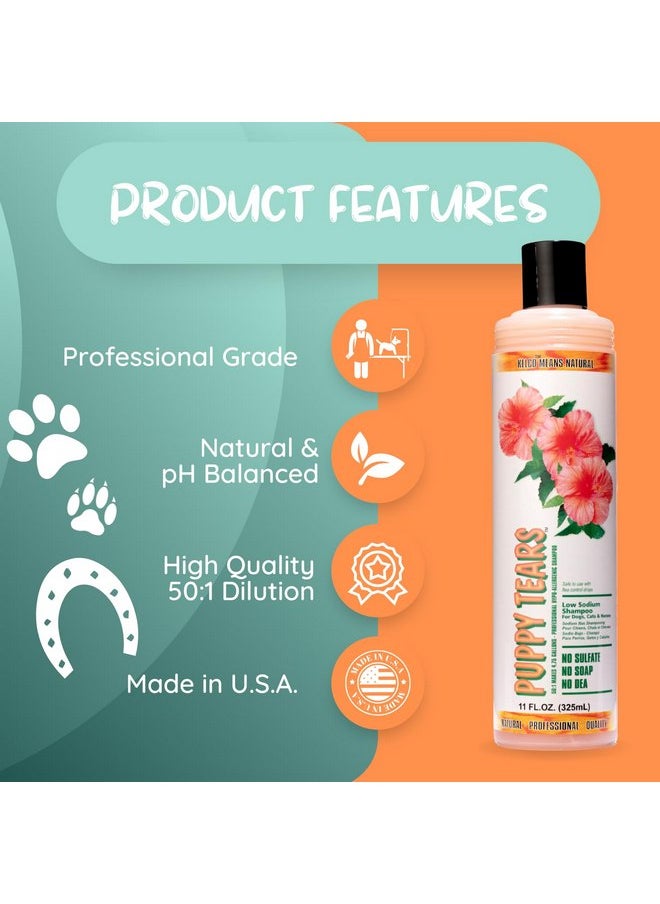Laube - Kelco by Laube Puppy and Kitten Shampoo - Puppy Tears Shampoo for Newborn Pets - Natural, Hypoallergenic, Cruelty-Free Formula for Grooming Baby Dogs, Cats, and Pets (50:1 Concentrated, 11 fl oz) - Image 1