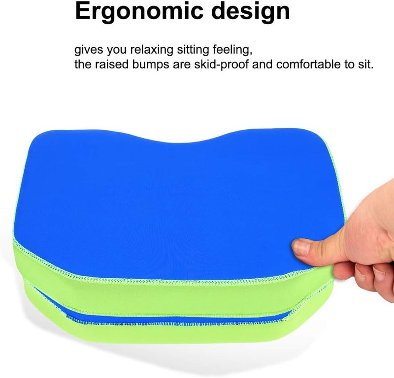 woobles Fishing Kayak Seat, Kayak Canoe Fishing Boat Cushion Seat Padded Comfortable Soft Thicken Soft Kayak Canoe Fishing Boat Sit Seat Cushion Pad Accessory(Blue) - Image 2