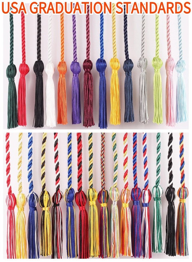 GRADFTY Double Gold Graduation Honor Cords for Graduation 2025, National Honors Society Gold Cords - Image 3