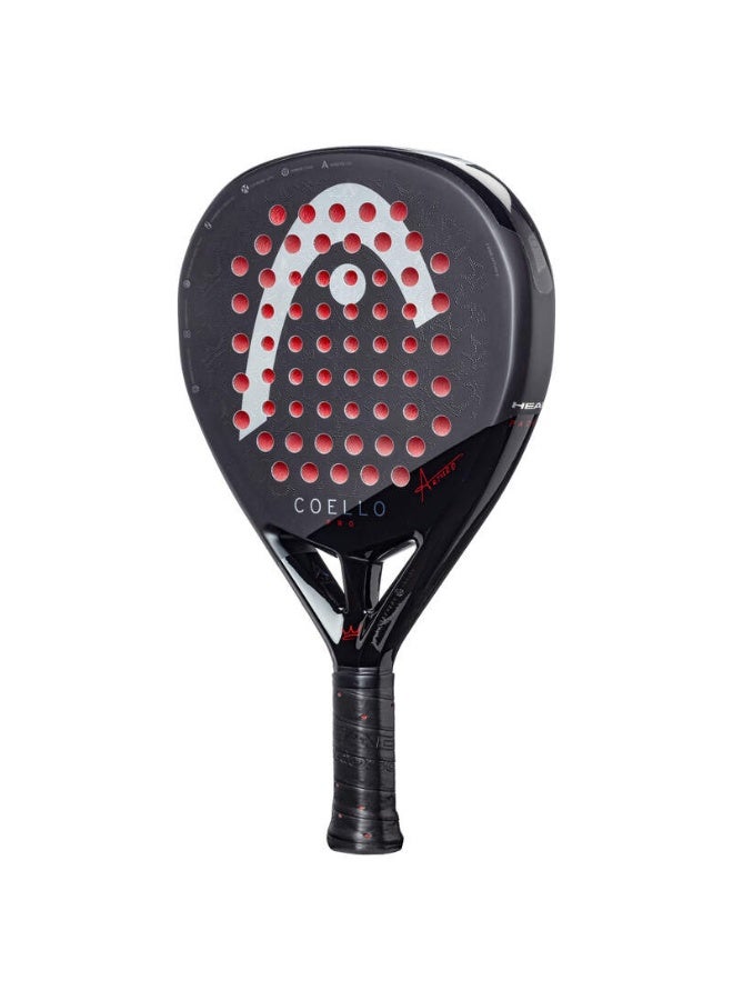 HEAD Coello Pro Padel Racket - Developed in collaboration with ‘King Arturo’, including Coello´s signature and crown, Shape : Diamond, 375 grams - Image 1