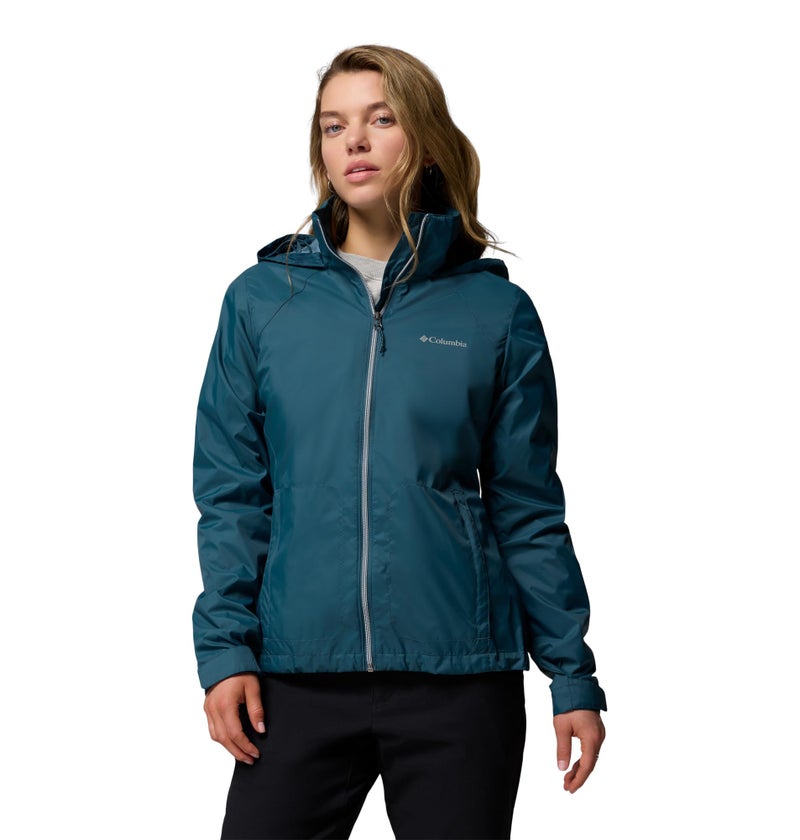 Columbia Womens Switchback IV Rain Jacket Everblue Small