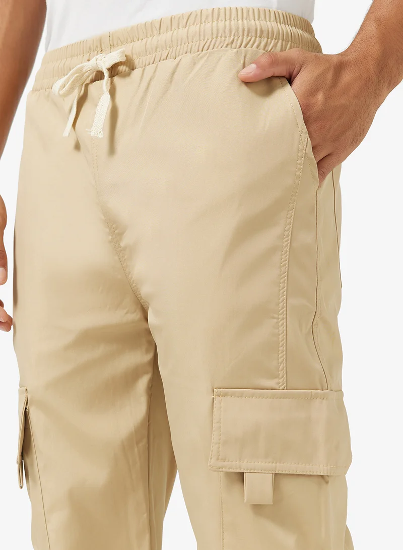 Seventy Five Drawstring Oversized Cargo Pants