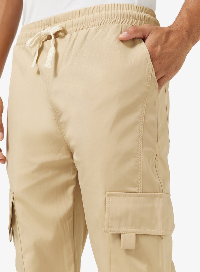 Seventy Five Drawstring Oversized Cargo Pants - Image 4