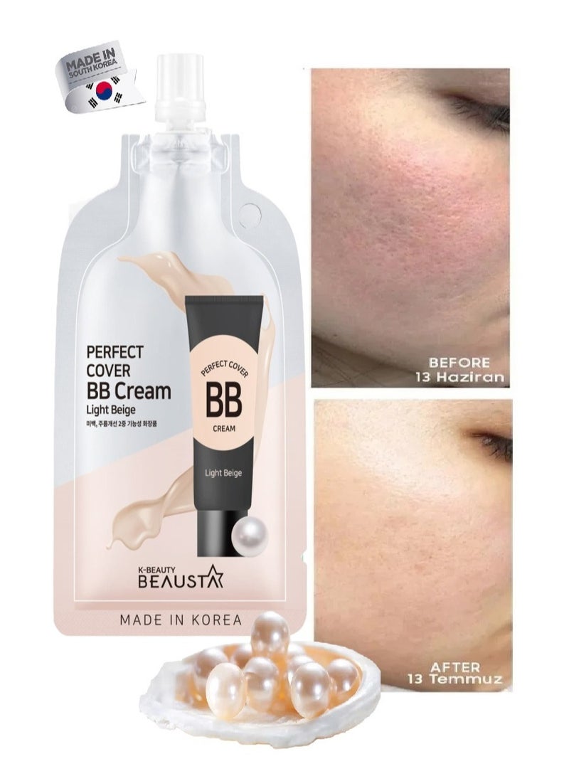 BEAUSTA Perfect Cover BB Cream for Masking Facial Skin Imperfections Blemish Remover 10m ( 5 Pack ) - Image 3