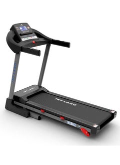 Sky Land 6HP Treadmill with Manual Incline, Bluetooth Speaker, Hydraulic Assist & 25 Programs | Foldable Running Machine for Home Gym & Office – EM-1290, Black | جهاز السير المتحرك  - Image 1