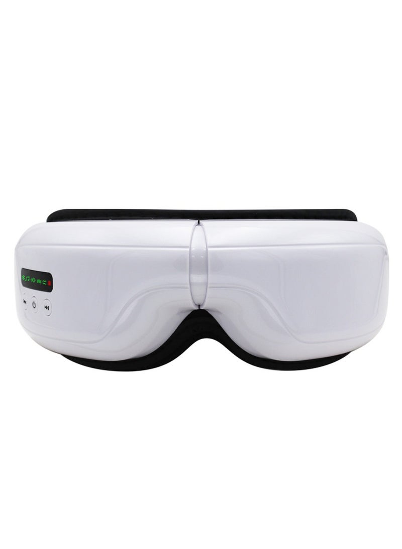 Generic Eye Massager with Heat, Portable Bluetooth Music Rechargeable Eye Heat Massager for Relieve Eye Strain  - Image 1