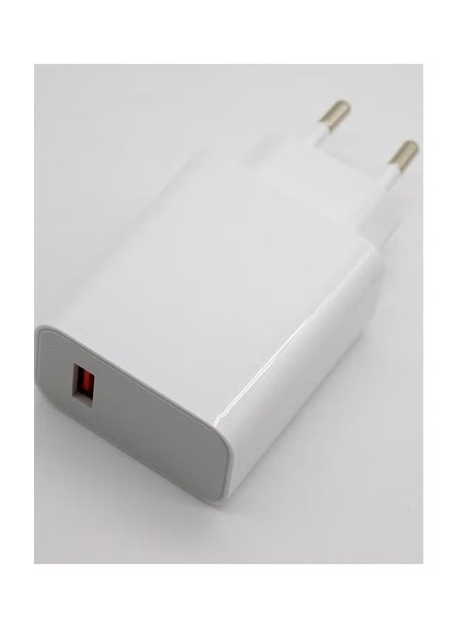 TIGER - Mi Super Fast Charger 33W Turbo Adapter Type-C – High-Speed Power Delivery, Quick Charging for Smartphones, Tablets, and More, Compact White Design - Image 1