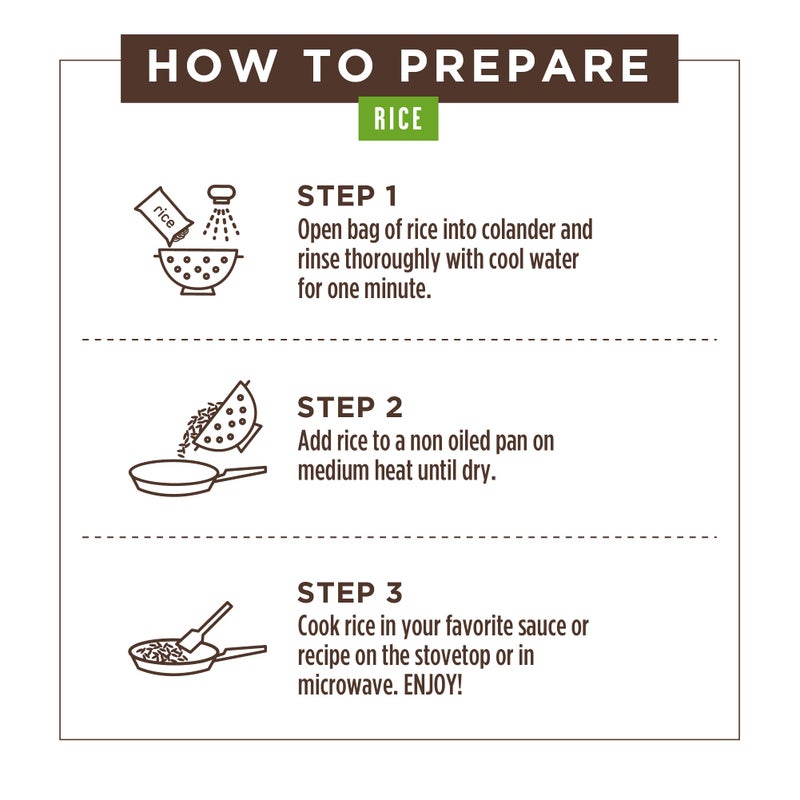 Miracle Noodle Miracle Rice - Plant Based Shirataki Konjac Rice Keto, Vegan, Gluten-Free, Soy Free, Low Carb Rice, Low Calorie Rice, Kosher, Paleo, Dairy Free, Shirataki Rice - 8 Oz, 6-Pack - Image 3