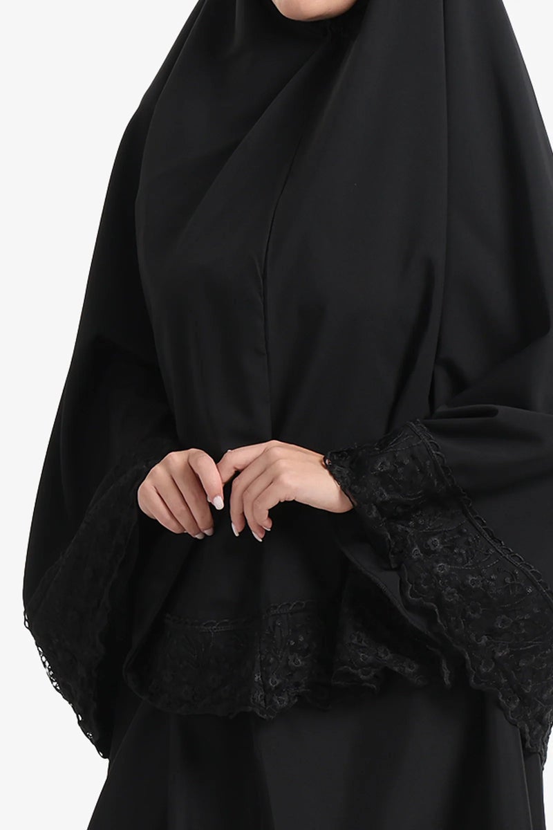 Carina Prayer Set with Lace Trim - Image 5