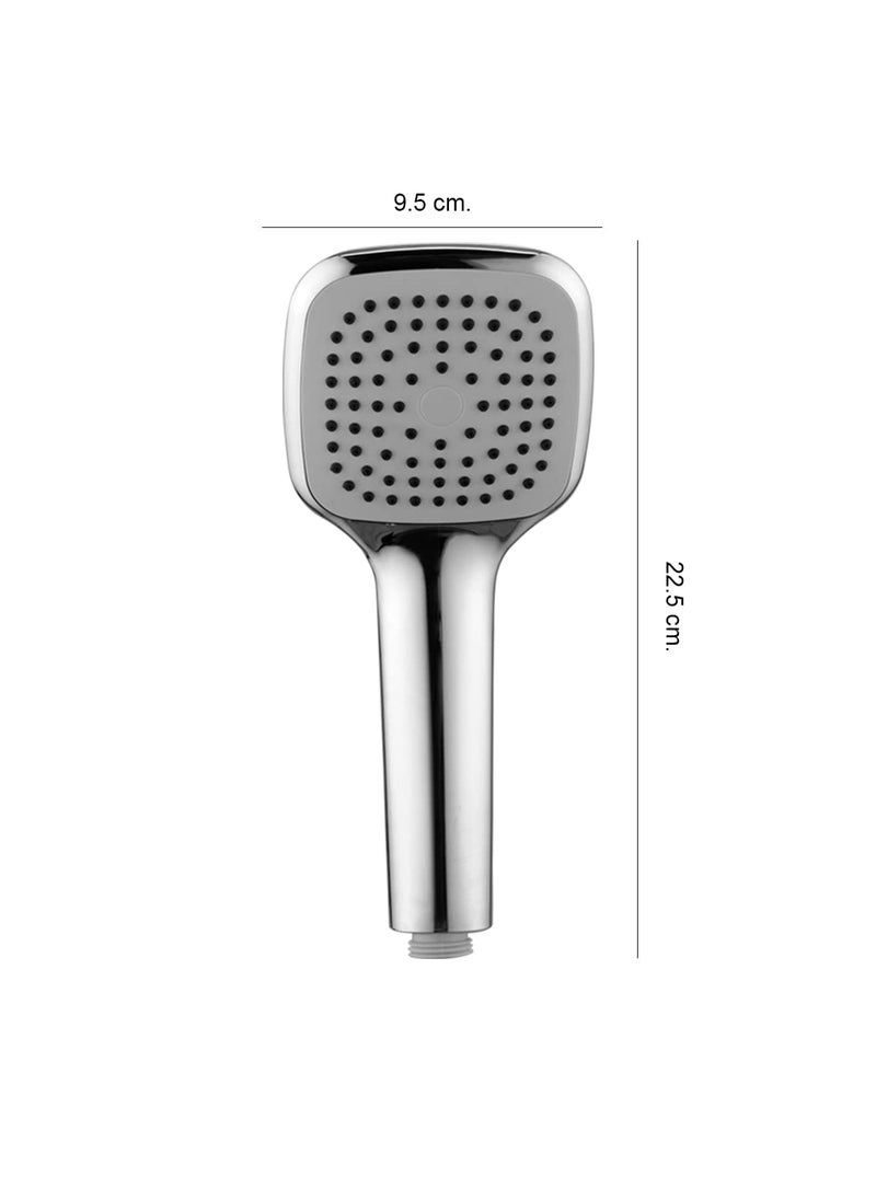 SPAZIO SPAZIO ABS Hand Shower Skoda Series with Flexible 15M Stainless Steel Shower Tube Wall Hook Screw Set  - Image 2