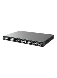 Grandstream GRANDSTREAM GWN7806P Manageable Layer Switch (Layer) 2+ Rackable. Ports: 48x GbE RJ45 PoE 802.3 AF/at, 30W per Port, 360W Total Power  - Image 1