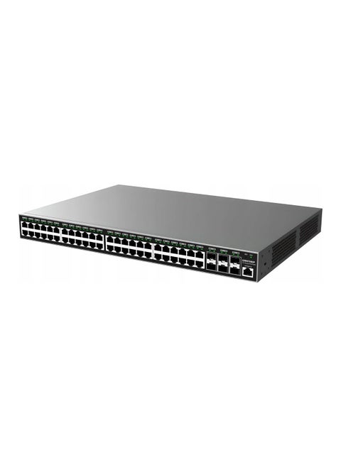GRANDSTREAM GWN7806P Manageable Layer Switch (Layer) 2+ Rackable. Ports: 48x GbE RJ45 PoE 802.3 AF/at, 30W per Port, 360W Total Power
