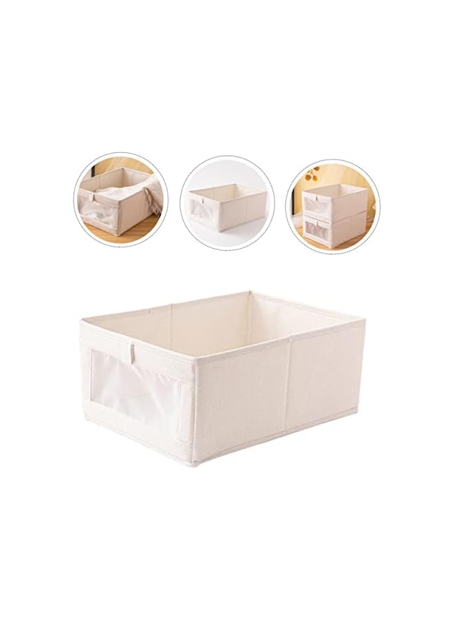 Green Tiger Foldable Wardrobe Storage Box, Cationic Steel, Drawer-Type, Maximize Closet Space, Sturdy & Comfortable Handle - Image 3