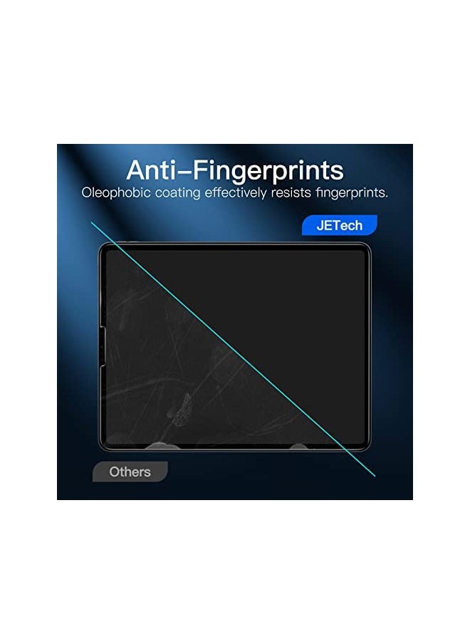 One Touch Screen Protector for iPad Pro 12.9-Inch (2022/2021/2020/2018 Model, 6th/5th/4th/3rd Generation), Tempered Glass Film with Auto-Alignment Frame, HD Clear