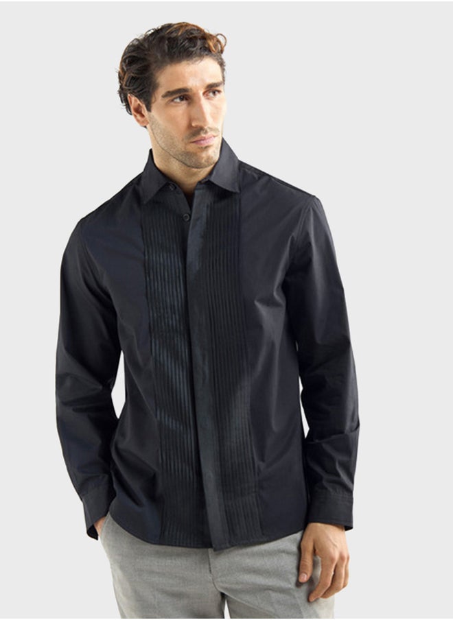 FAV Regular Fit Pintuck Shirt  - Image 1